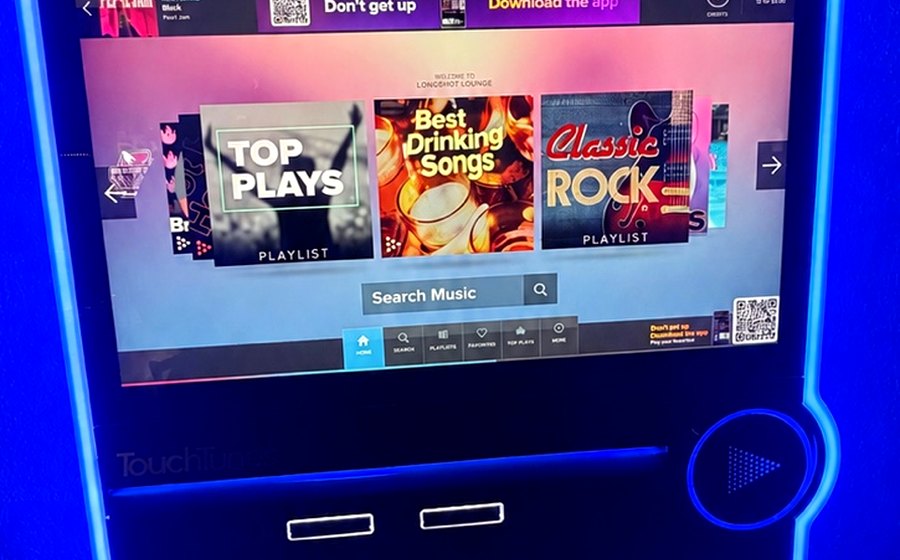 TouchTunes jukebox